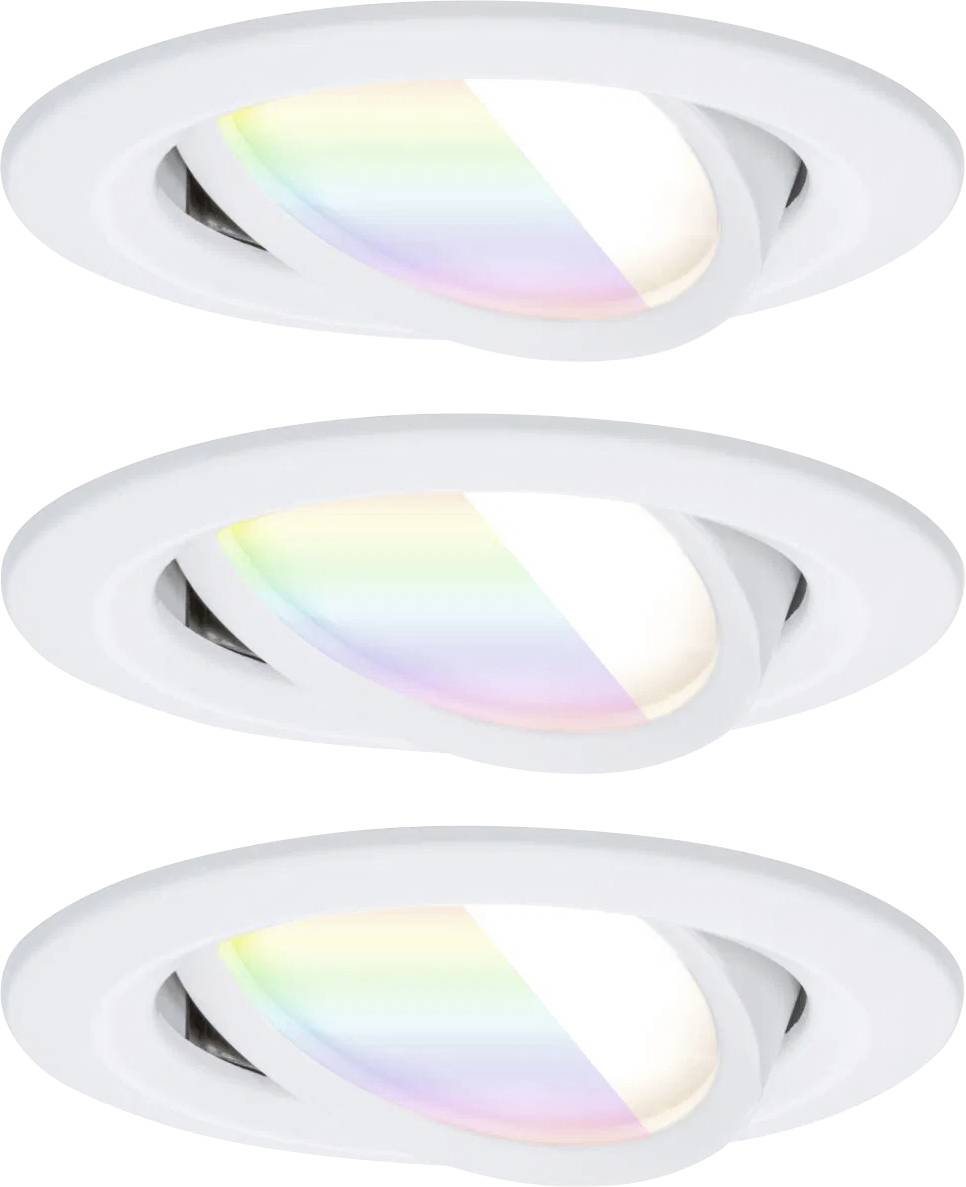 Paulmann 92433 LED-Deckenleuchte, LED-Einbauleuchte 6 W Weiß (matt)