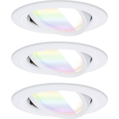 Paulmann 92433 LED-Deckenleuchte, LED-Einbauleuchte 6 W Weiß (matt)