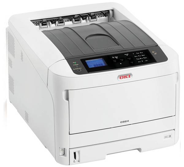 OKI OKI Drucker C824DN Drucker Laser Farbe   26 S./min 26 S./min 1200 x 600 dpi