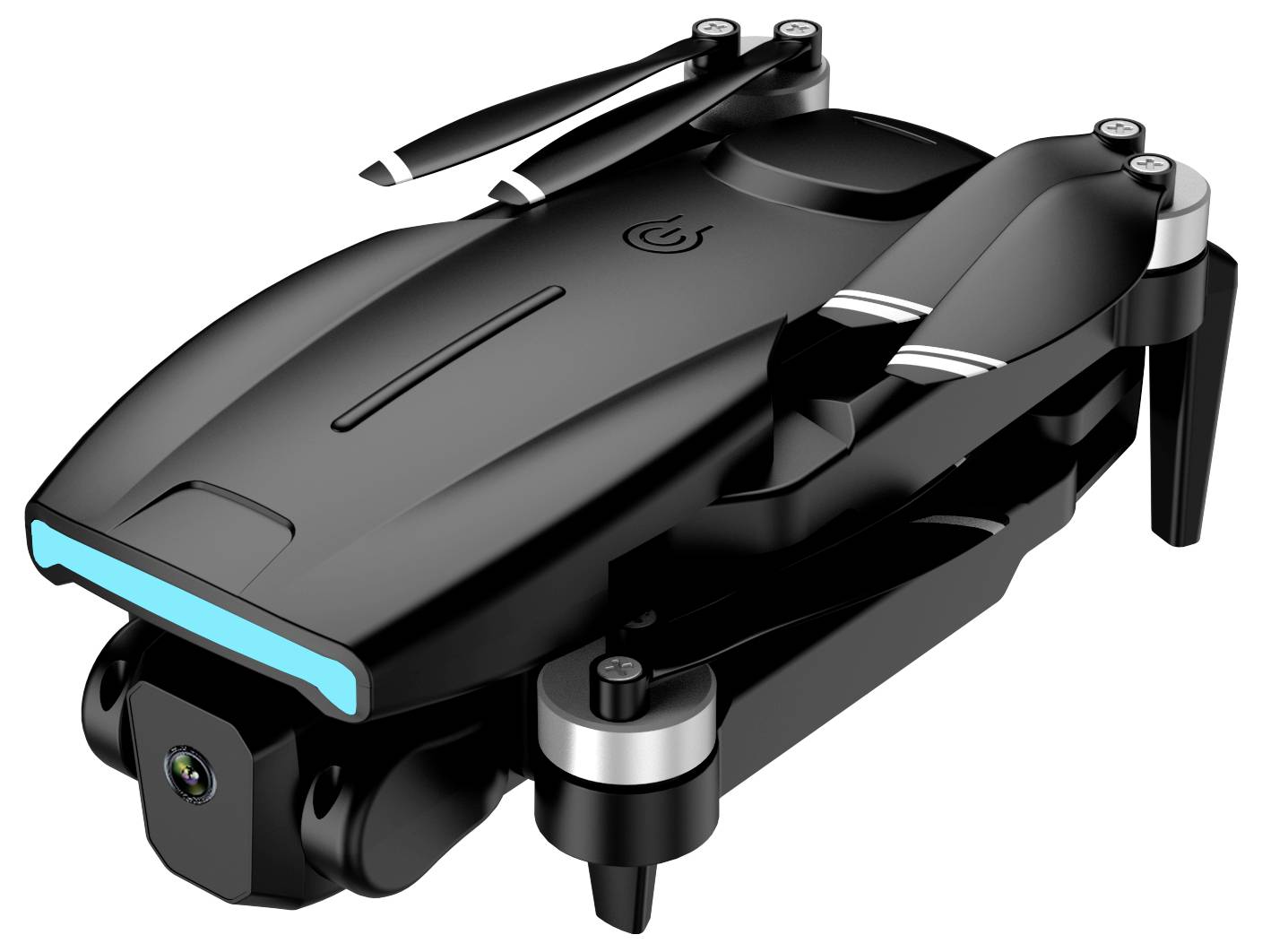 Denver DCW-3520 Quadrocopter Dual Kameraflug, FPV Race Schwarz-2