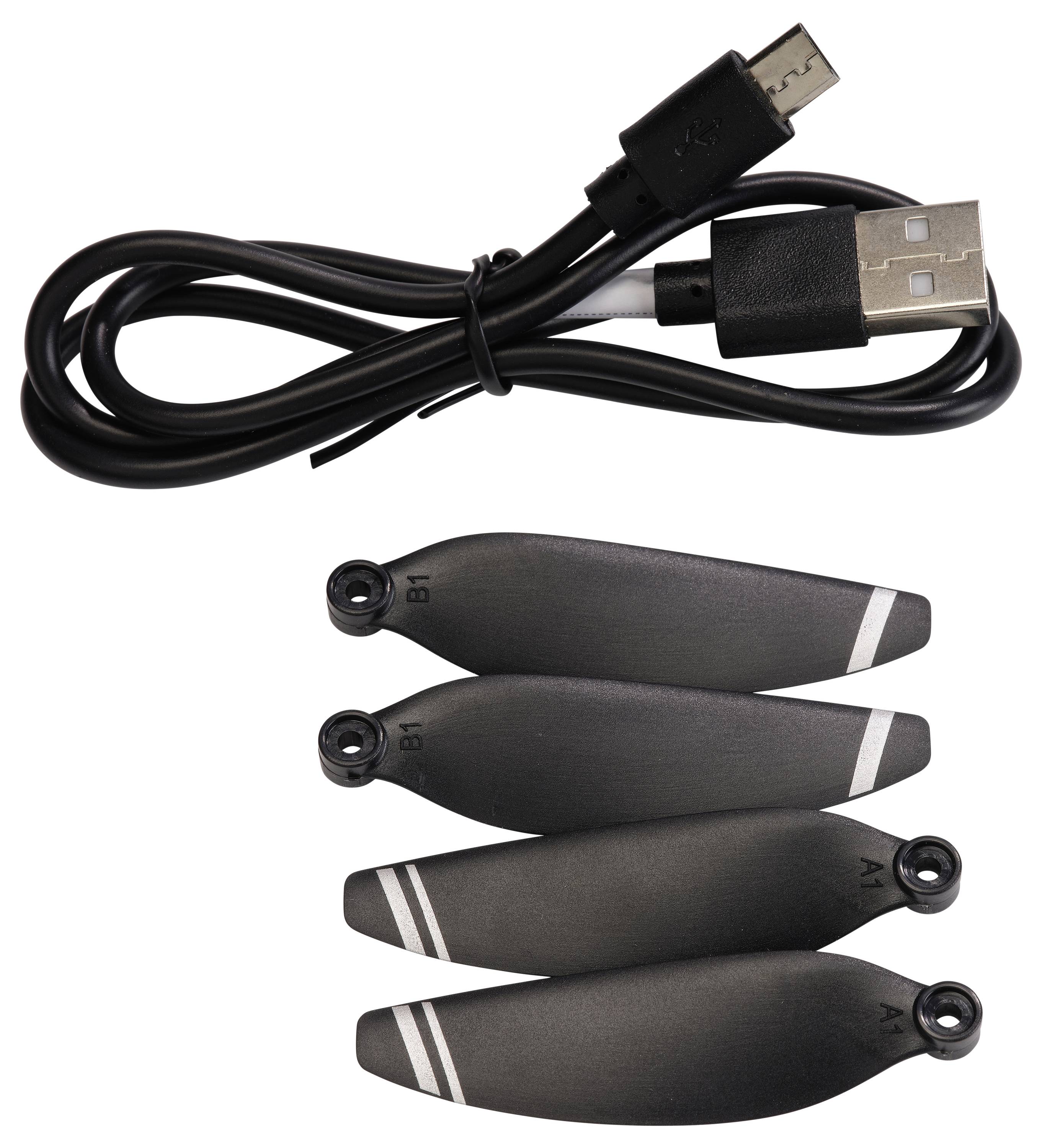 Denver DCW-3520 Quadrocopter Dual Kameraflug, FPV Race Schwarz-4