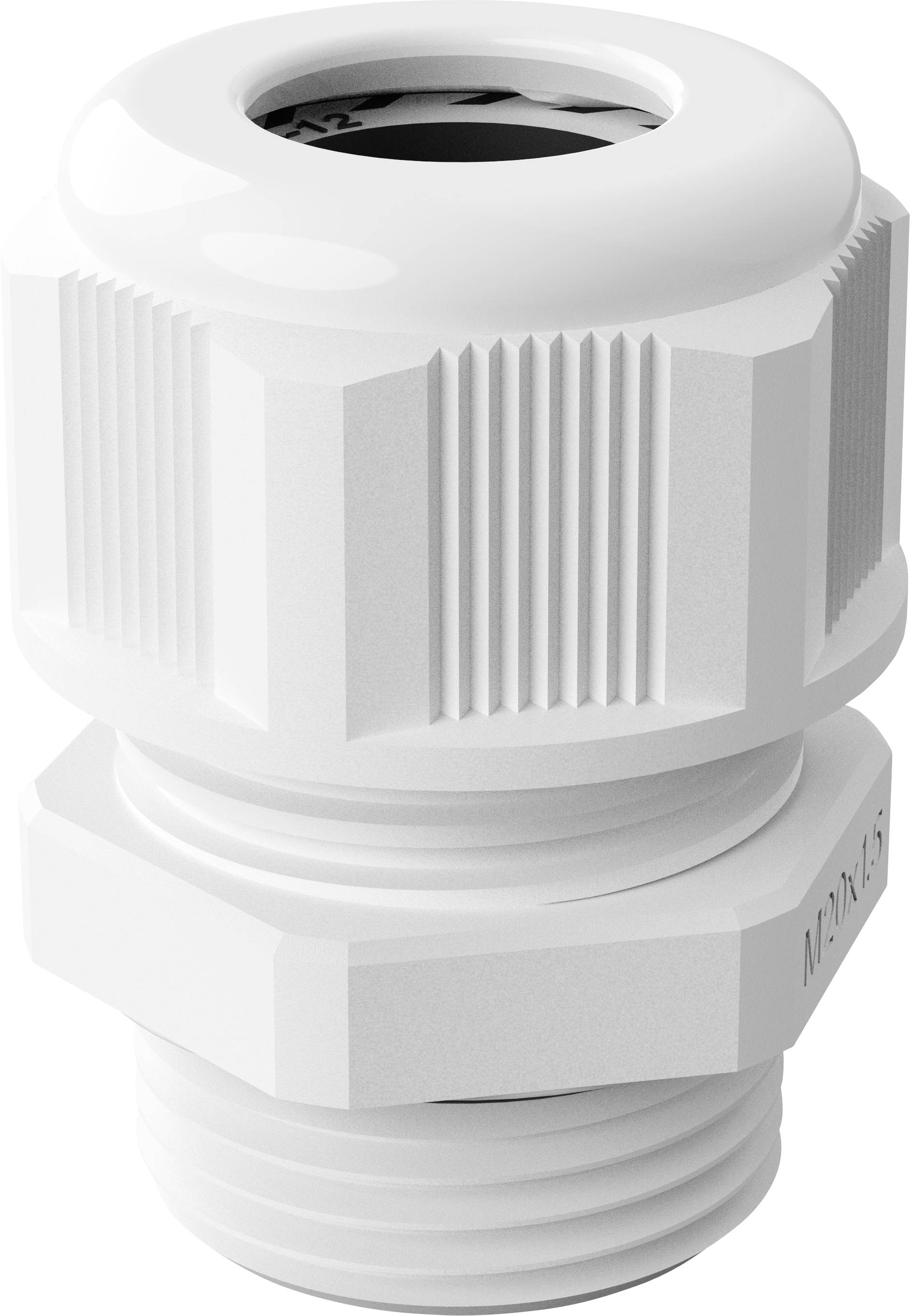 Bopla 12000316 Kabelverschraubung M20 x 1.5 Polyamid Weiß 1 St.