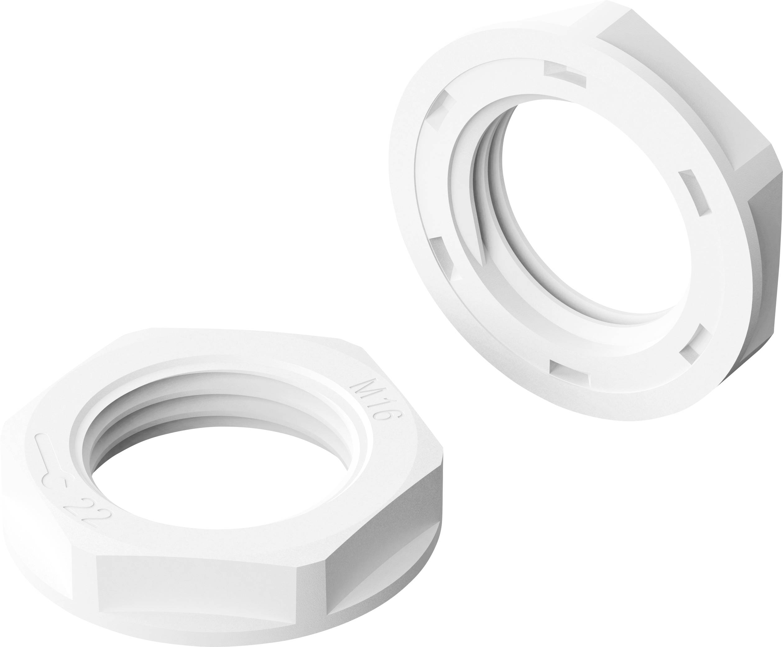 Bopla 52090313 Gegenmutter M16 x 1.5 Polyamid Weiß 1 St.