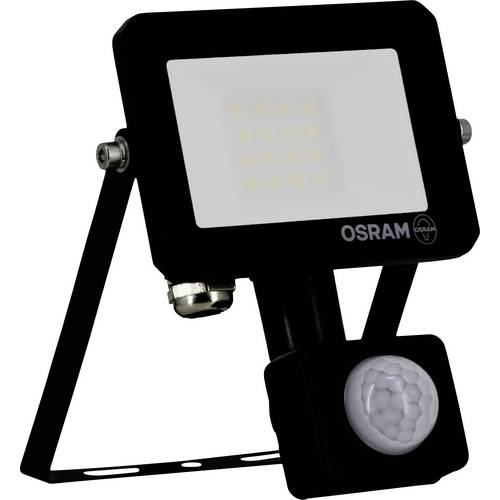 Thumbnail - OSRAM FLOODLIGHT LUX SENSOR 10W 840 BLACK 4099854489440 LED-Flutlichtstrahler 10.00 W Leuchtfarben: Kaltweiß