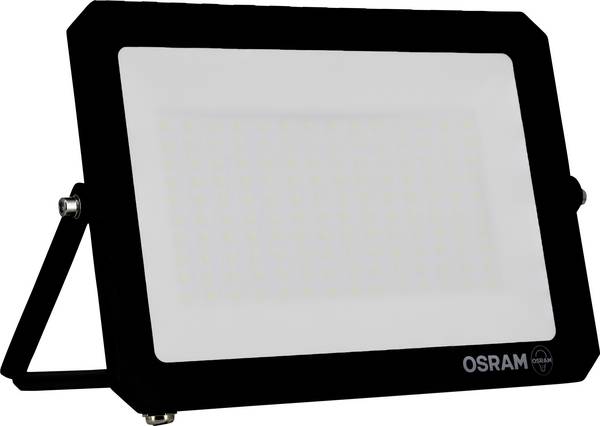 OSRAM HOMELIGHTING FLOODLIGHT LUX 100W 865 BLACK 4099854489907 LED-Flutlichtstrahler 100.00 W Leuchtfarben: Tageslichtweiß