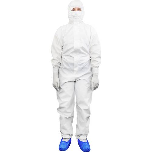 Antistat 600-5009E Antistatische Einwegoveralls Kleider-Größe: XL Weiß