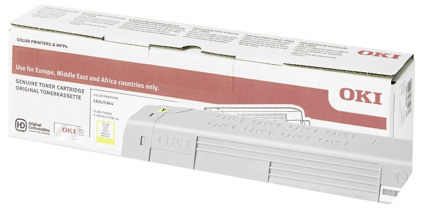 OKI Toner Original Gelb 10000 Seiten-0