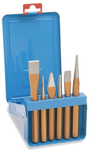 Alarm Werkzeuge Meißel-, Durchtreiber-, Körner-Satz 6 St. 56030625