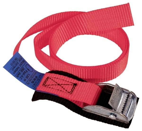 Alarm Werkzeuge 56050200 Spanngurt Zugkraft LC Niederzurren (einzeln/direkt)=250 daN (L x B) 1000 mm x 25 mm Klemmschloss EN 12195-2