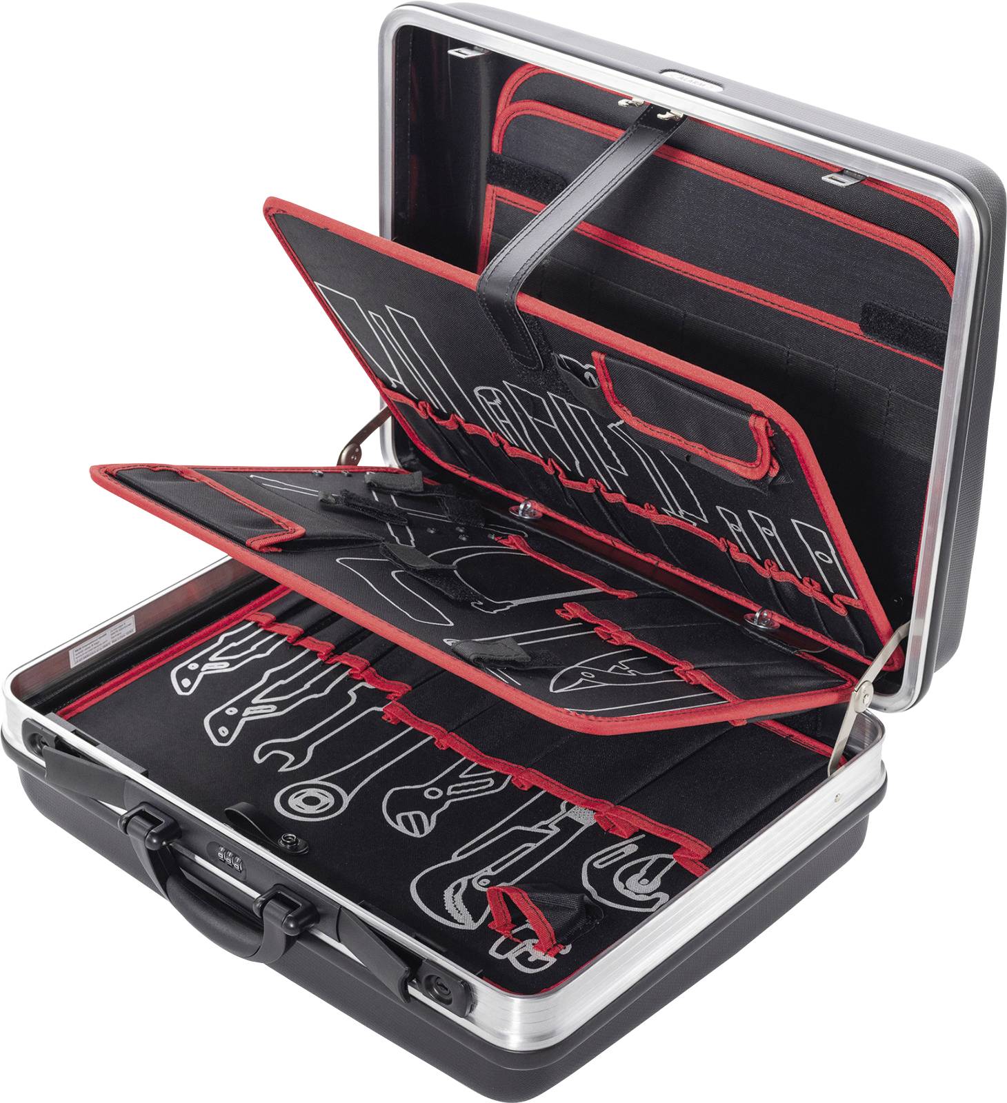 Alarm Werkzeuge H1K Sanitär 56070074 Werkzeugkoffer unbestückt (B x H) 450 mm x 225 mm