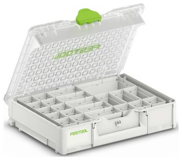 Festool Organizer SYS3 ORG M 89 22xESB 204853 Transportkiste (L x B x H) 396 x 296 x 89 mm