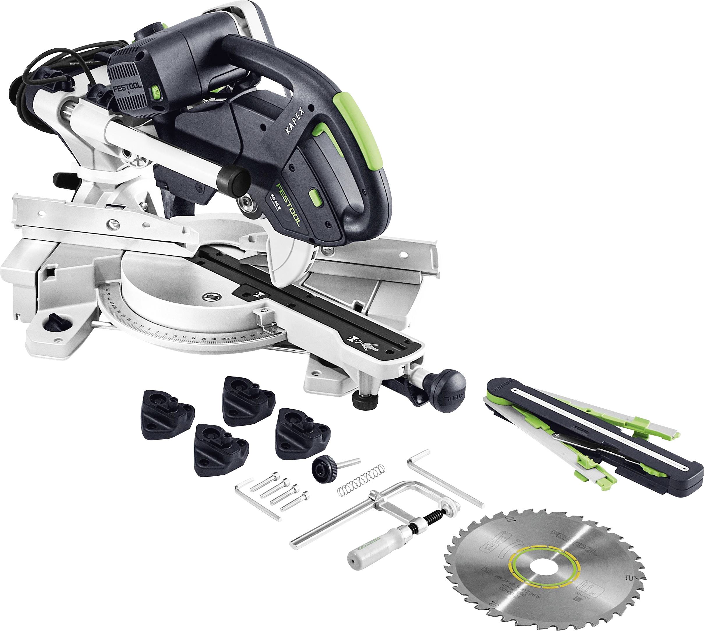 Festool KS 60 E-Set Kapsåg 1200 W 216 mm 30 mm