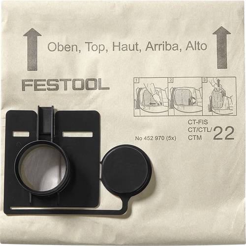 Festool 452970 Filtersack 5 St.