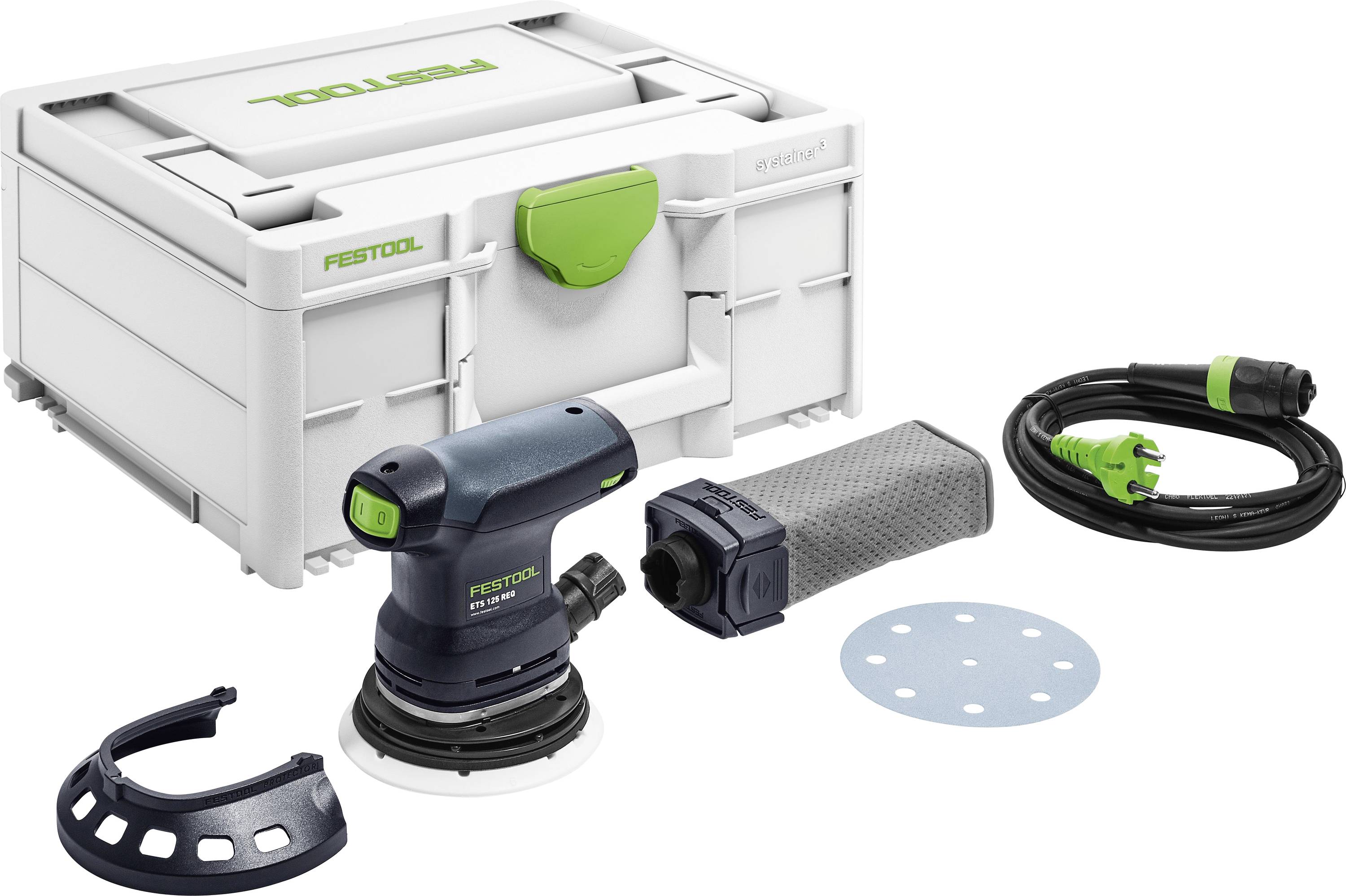 Festool ETS 125 REQ-Plus 576069 Levigatrice rotorbitale 250 W Ø 125 mm