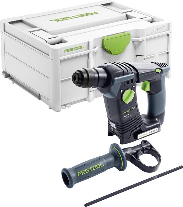 Festool BHC 18-Basic SDS-Plus-Akku-Bohrhammer 18 V 4.0 Ah Li-Ion inkl. Akku