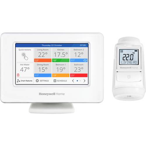 Honeywell Heizkörperthermostat-Set Honeywell evohome EVO-APARTMENT-PLUS