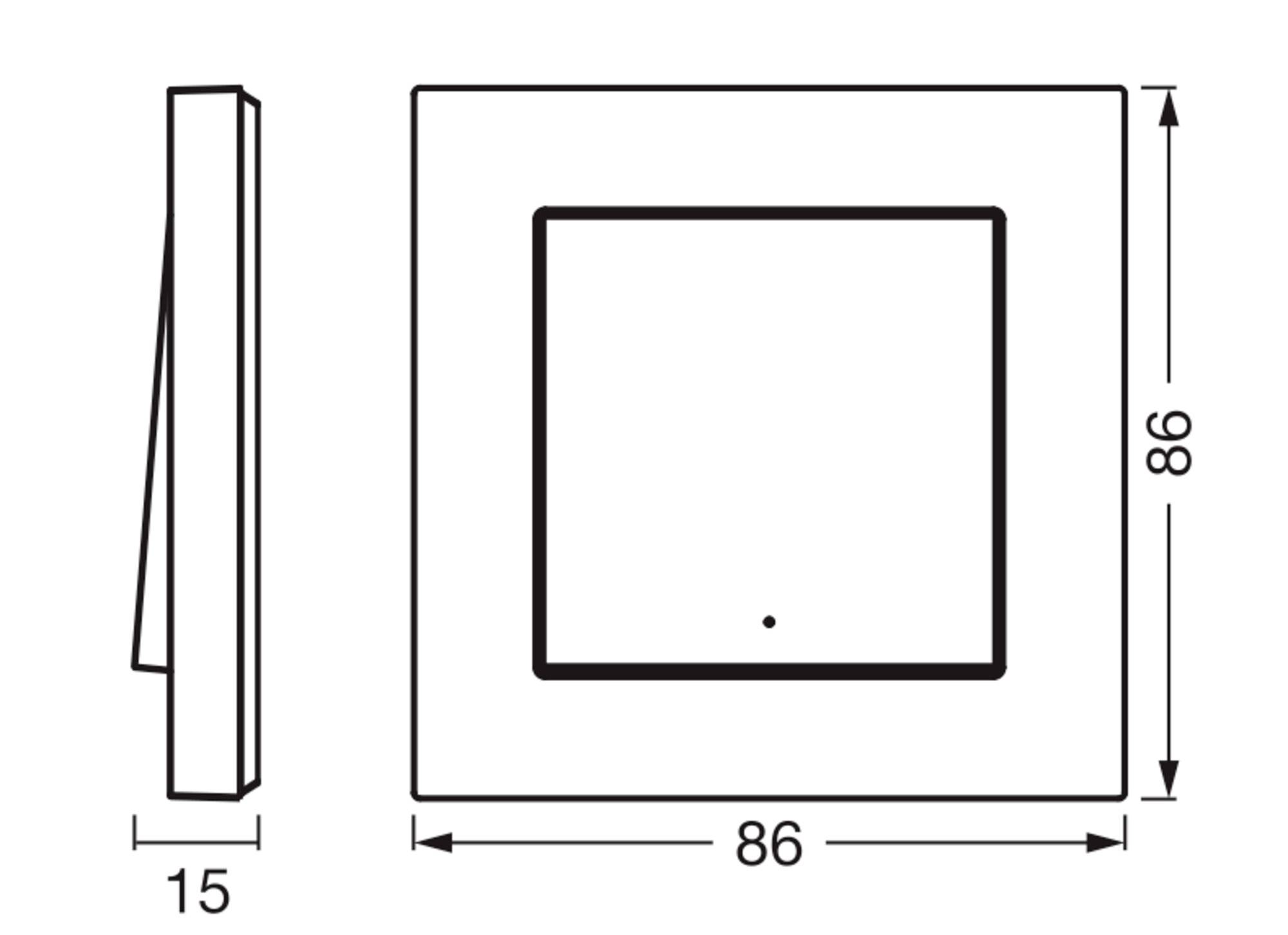 OSRAM Smart+ Schalter WIFI REMOTE WALL SWITCH 1G-5