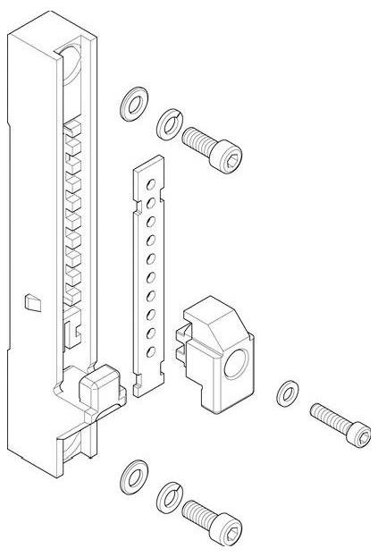ABN FST901N10 Sammelschienenträger 10 St.