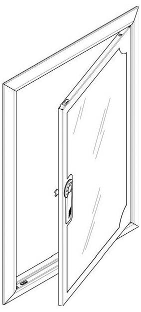 ABN GBRU24TS Blendenrahmen 1 St.
