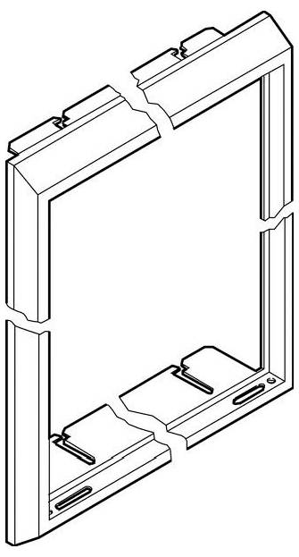 ABN GBR57 GBR57 Blendenrahmen 1 St.