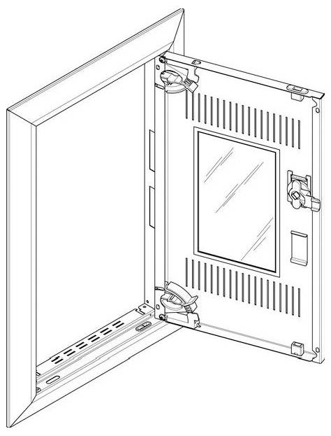 ABN GBRU13TM Blendenrahmen 1 St.