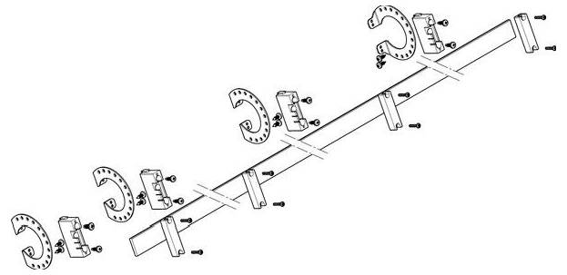 ABN MXSC51341 Sammelschienen-Modul 1 St.