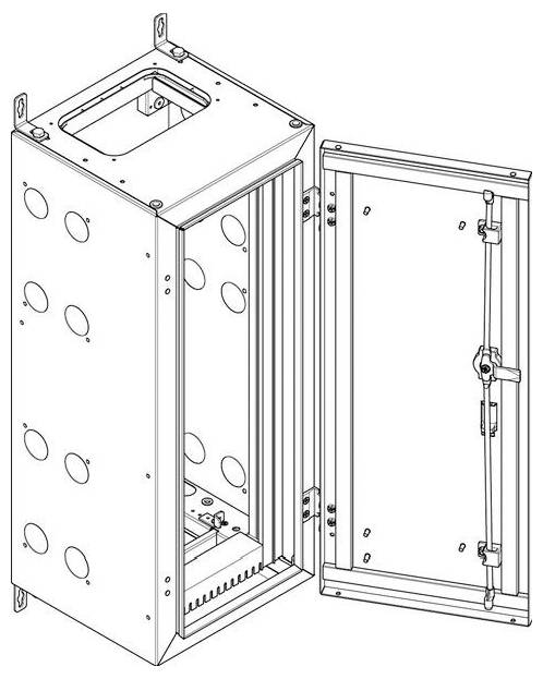 ABN NF58E NF58E Wandgehäuse Inhalt 1 St.