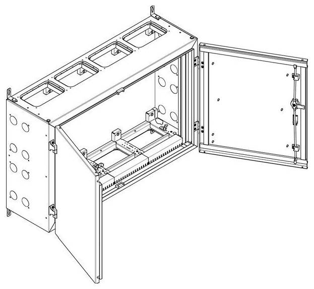 ABN NT44P NT44P Wandgehäuse Inhalt 1 St.