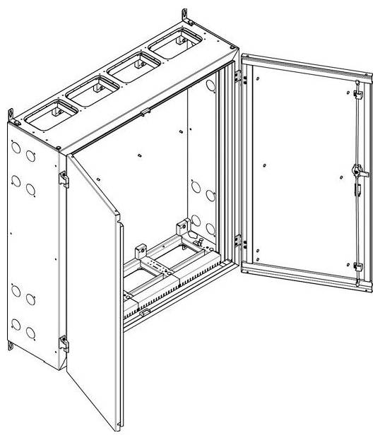 ABN NT47P NT47P Wandgehäuse Inhalt 1 St.