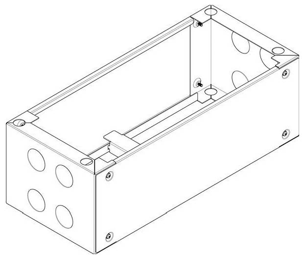 ABN US520 Standfuß Stahl 1 St.