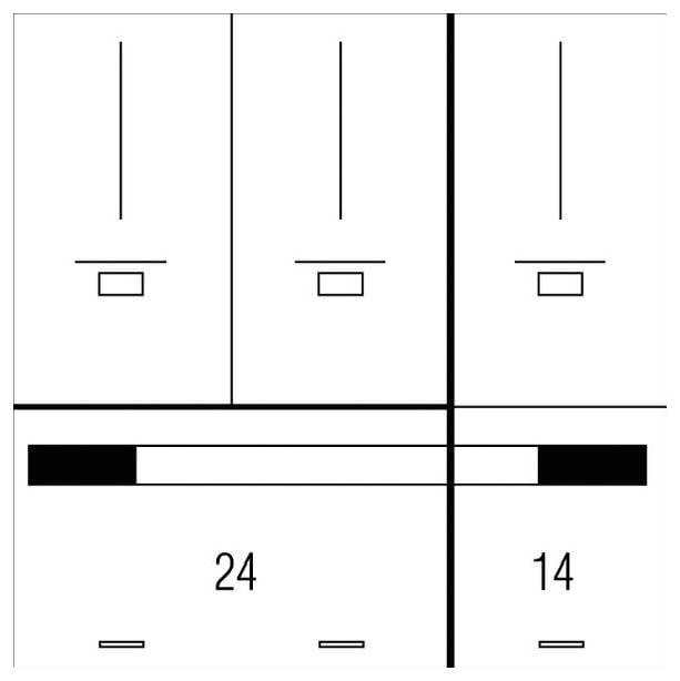 ABN ABNPW104X0260 Zählerwechselplatte 1 St.