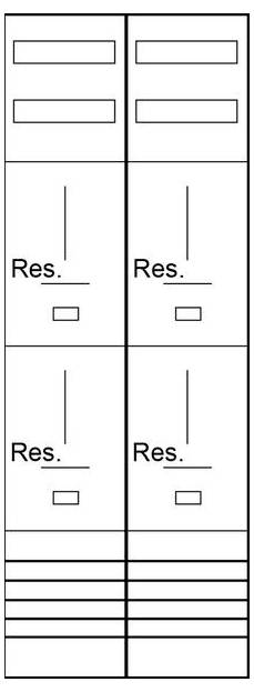 ABN Z29004L Zählerplatz Inhalt 1 St.