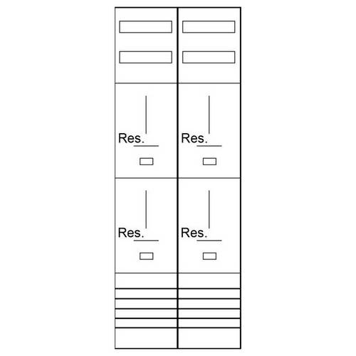 ABN Z29004L Zählerplatz Inhalt 1 St.