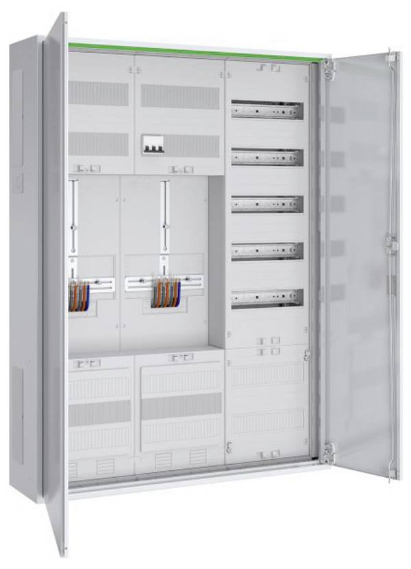 ABN ABNRS307Z0082 ABNRS307Z0082 Zählerschrank Sammelschienensystem  Anzahl Reihen = 5 Inhalt 1 St.