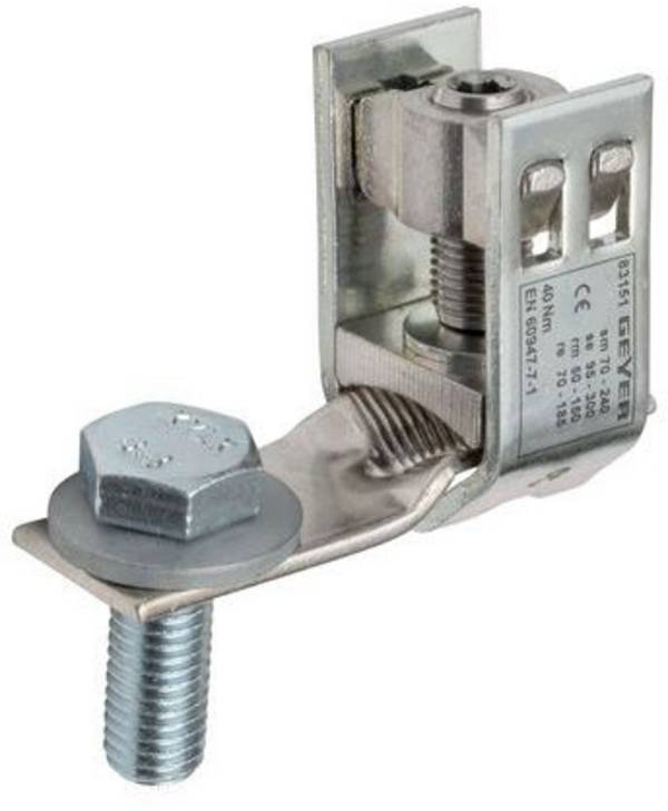 ABN 69993 Direktanschluss V-Klemme 240qmm se für AL + CU-Leiter 35-185qmm sm Klemme Aluminium, Kupfer 240 mm² 1 St.