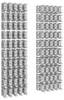 ABN ABNPY56072N50 Hutschienenhalter Kunststoff für Hutschiene 7,5mm (Set 50 Stück) Hutschienenträger 50 St.