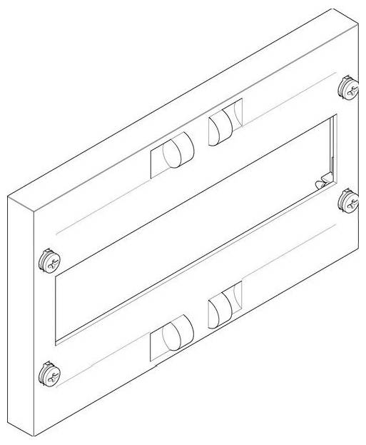 ABN FAP12709N5 Abdeckplatte 5 St.