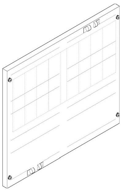 ABN FAP13695N Abdeckplatte 1 St.