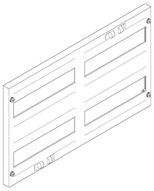 ABN FAO22N10 Abdeckplatte 10 St.
