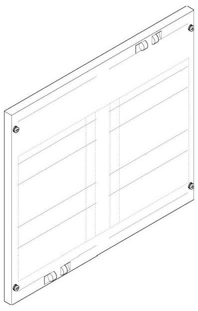 ABN FAP13722N Abdeckplatte 1 St.