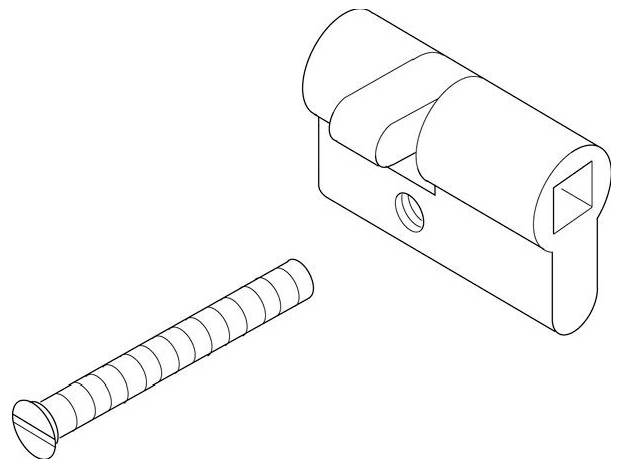 ABN FZ6 Profilhalbzylinder 1 St.