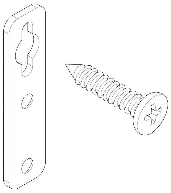 ABN GLA3 Befestigungslasche 1 St.