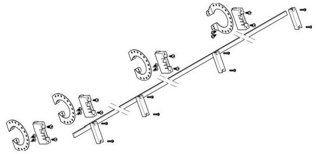 ABN MXSC51311 Sammelschienen-Modul 1 St.