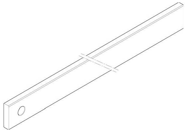 ABN XCUW141E Kupferschiene 1 St.