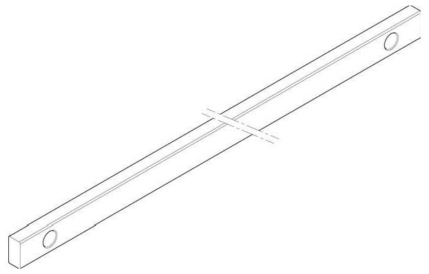ABN XCUW121B Kupferschiene 1 St.