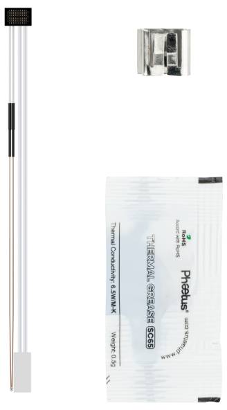 Phaetus Ceramic Heater & Thermistor Passend für (3D Drucker): BambuLab Ceramic Heater & Thermistor Bambu Lab P1P/P1S R01...