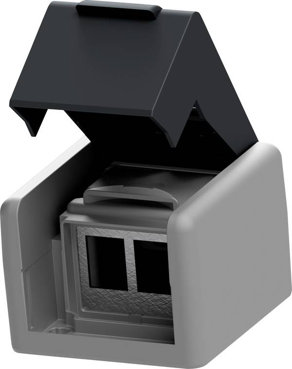 Easylan CKVDAP92 CKVDAP92 Connection Box  Grau