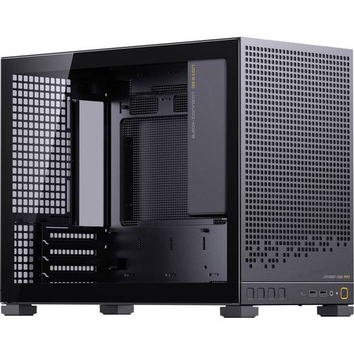 Jonsbo Mini-Tower Gehäuse, Gaming-Gehäuse, PC-Gehäuse Schwarz