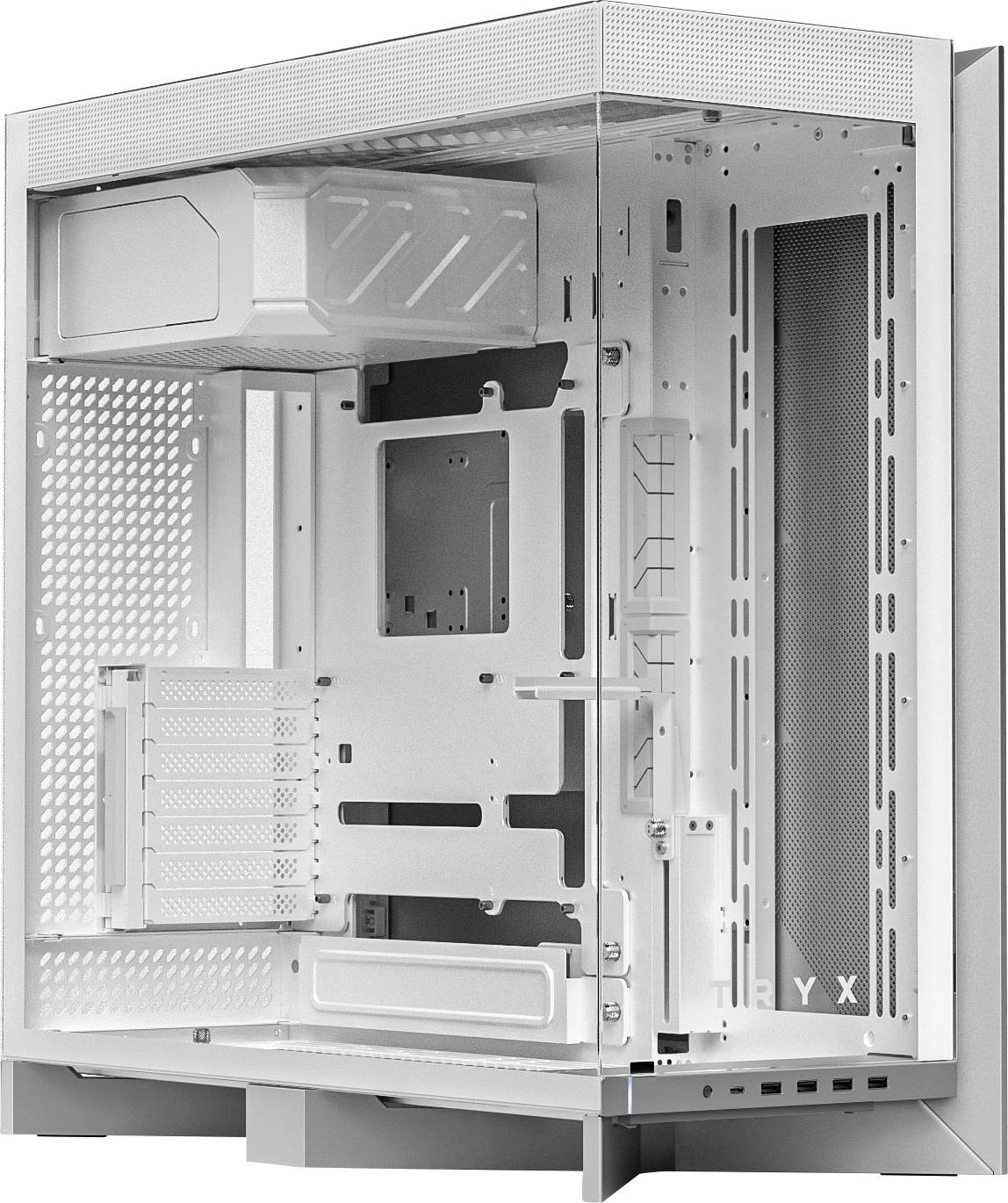 TRYX TRYX LUCA L70 Midi-Tower PC-Gehäuse, Gehäuse, Gaming-Gehäuse Weiß