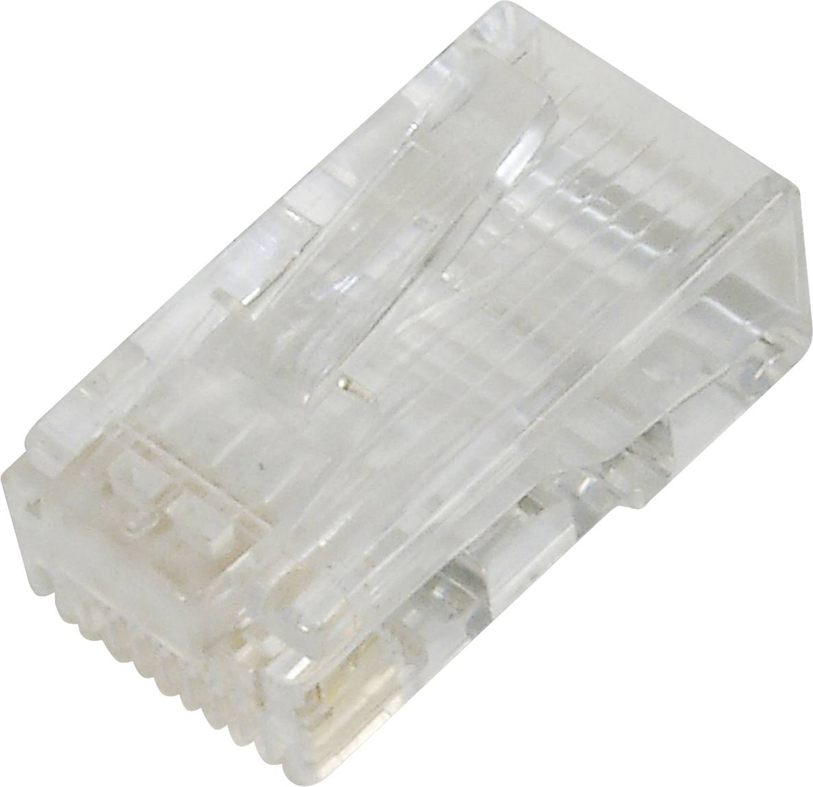 Digitus DN-219602  CAT 6 modulaire stekker voor ronde kabel, niet afgeschermd, 100 stuks DN-219602 RJ45, stekker Aantal polen (sensoren) 8P8C